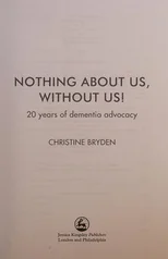 Nothing about us, without us!