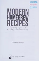 Modern Homebrew Recipes