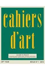 Cahiers d’Art N°1, 2015