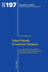 False Friends in Learner Corpora