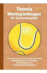 Tennis Wettspielbogen fur Verbandsspiele