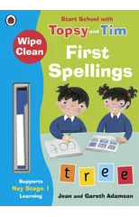 Wipe-Clean First Spellings