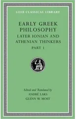Early Greek Philosophy, Volume VI