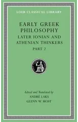 Early Greek Philosophy, Volume VII