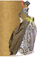 Christian Lacroix Madone Nubienne A5 8" X 6" Softcover Notebook