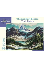 Thomas Hart Benton Trail Riders 1000-Piece Jigsaw Puzzle