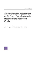 An Independent Assessment of Air Force Compliance with Headquarters Reduction Goals