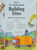 First Sticker Book Building Sites