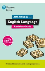 Pearson REVISE AQA GCSE English Language Revision Guide incl. online revision - for 2026, 2027 exams