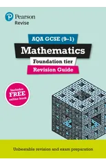 Pearson REVISE AQA GCSE Maths (Foundation) Revision Guide incl. online revision, quizzes and videos - for 2026, 2027 exams