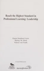 Reach the Highest Standard in Professional Learning
