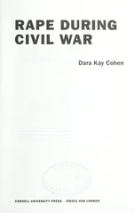 Rape During Civil War