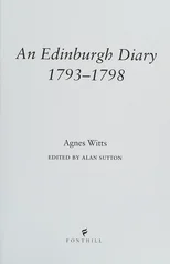 Edinburgh Diary 1793 1798