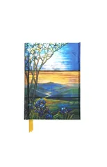 Tiffany Leaded Landscape with Magnolia Tree (Foiled Pocket Journal)