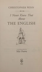 I Never Knew That About the English