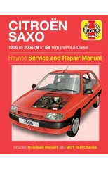 Citroen Saxo Petrol & Diesel (96 - 04) Haynes Repair Manual