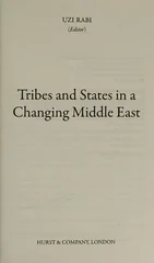 Tribes and States in a Changing Middle East