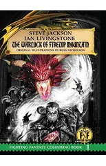 The Warlock of Firetop Mountain Colouring Book
