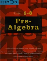 Kumon Grades 6-8 Pre-Algebra