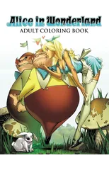 Alice in Wonderland Adult Coloring Book