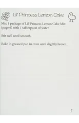 Little Princess Easy Bake Oven Recipes