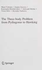 The Three-body Problem from Pythagoras to Hawking