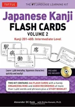 Japanese Kanji Flash Cards Kit Volume 2