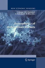 Econophysics of Order-Driven Markets
