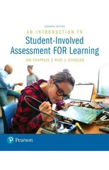 Introduction to Student-Involved Assessment FOR Learning, An