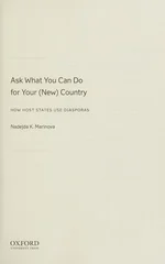 Ask What You Can Do For Your (New) Country