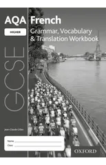 AQA GCSE French Higher Grammar, Vocabulary & Translation Workbook for the 2016 specification (Pack of 8)