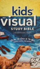 NIV Kids' Visual Study Bible, Imitation Leather, Teal, Full Color Interior