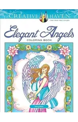 Creative Haven Angels Coloring Book