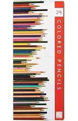 Frank Lloyd Wright Colored Pencils with Sharpener