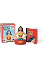 Wonder Woman Talking Figure and Illustrated Book