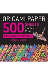 Origami Paper 500 sheets Kaleidoscope Patterns 6" (15 cm)