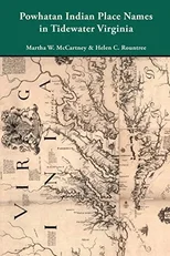 Powhatan Indian Place Names in Tidewater Virginia