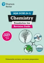 Pearson REVISE AQA GCSE Chemistry (Foundation) Revision Guide incl. online revision and quizzes - for 2026, 2027 exams