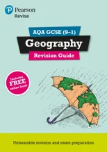 Pearson REVISE AQA GCSE Geography Revision Guide incl. online revision - for 2026, 2027 exams