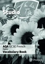Studio AQA GCSE French Higher Vocab Book (pack of 8)