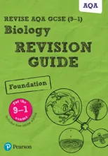 Pearson REVISE AQA GCSE Biology (Foundation) Revision Guide - for 2026, 2027 exams