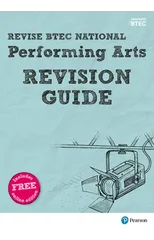Pearson REVISE BTEC National Performing Arts Revision Guide inc online edition - for 2025 exams