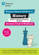 Pearson REVISE Edexcel GCSE History Weimar and Nazi Germany, 1918-39 Revision Guide and Workbook incl. online revision and quizzes - for 2025 and 2026 exams