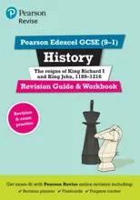 Pearson REVISE Edexcel GCSE History King Richard I and King John Revision Guide and Workbook incl. online revision - for 2025 exams
