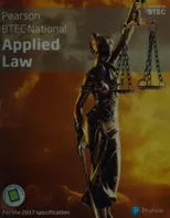 BTEC National Applied Law student book + Active book