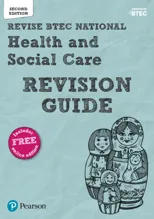 Pearson REVISE BTEC National Health and Social Care Revision Guide inc online edition - for 2025 exams