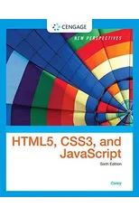 New Perspectives on HTML5, CSS3, and JavaScript