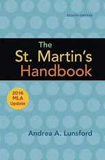 The St. Martin's Handbook with 2016 MLA update