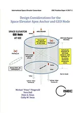 Design Considerations for the Space Elevator Apex Anchor and GEO Node