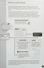 Geography Exam Practice Book for AQA